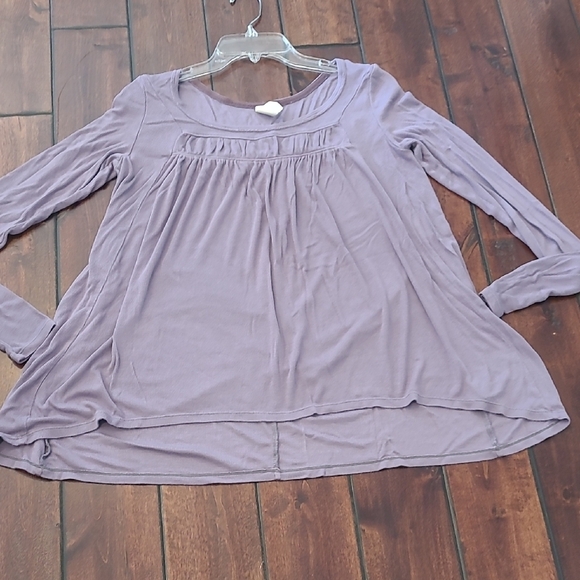 Free People Lavender Long Sleeve Women's Top Size S - Picture 1 of 8